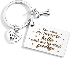 Pet Dog Memorial Gifts For Loss Of Dog Gifts Memorial Keychain