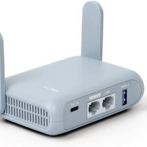 GL.iNet GL-MT3000 (Beryl AX) Pocket-Sized Wi-Fi 6 Wireless Travel Gigabit Router