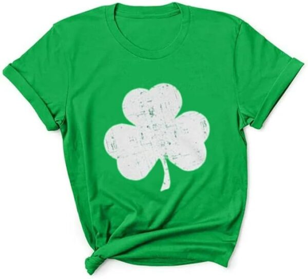 St Patricks Day Women Short Sleeve Summer T-Shirts